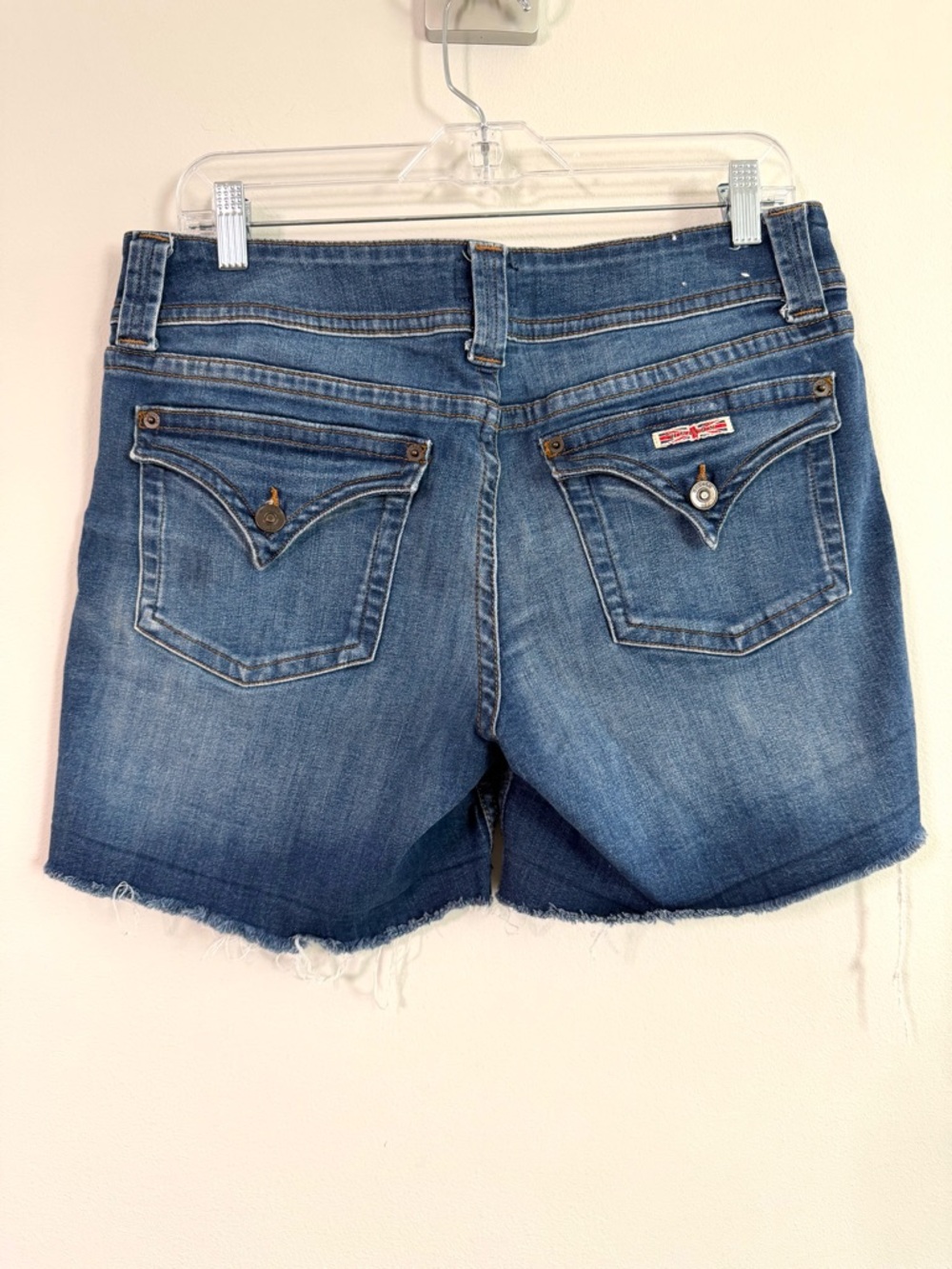 Hudson Jeans Ruby Distressed Denim Jean Women’s Shorts Size 31